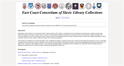 Desktop Screenshot of eccslavic.org